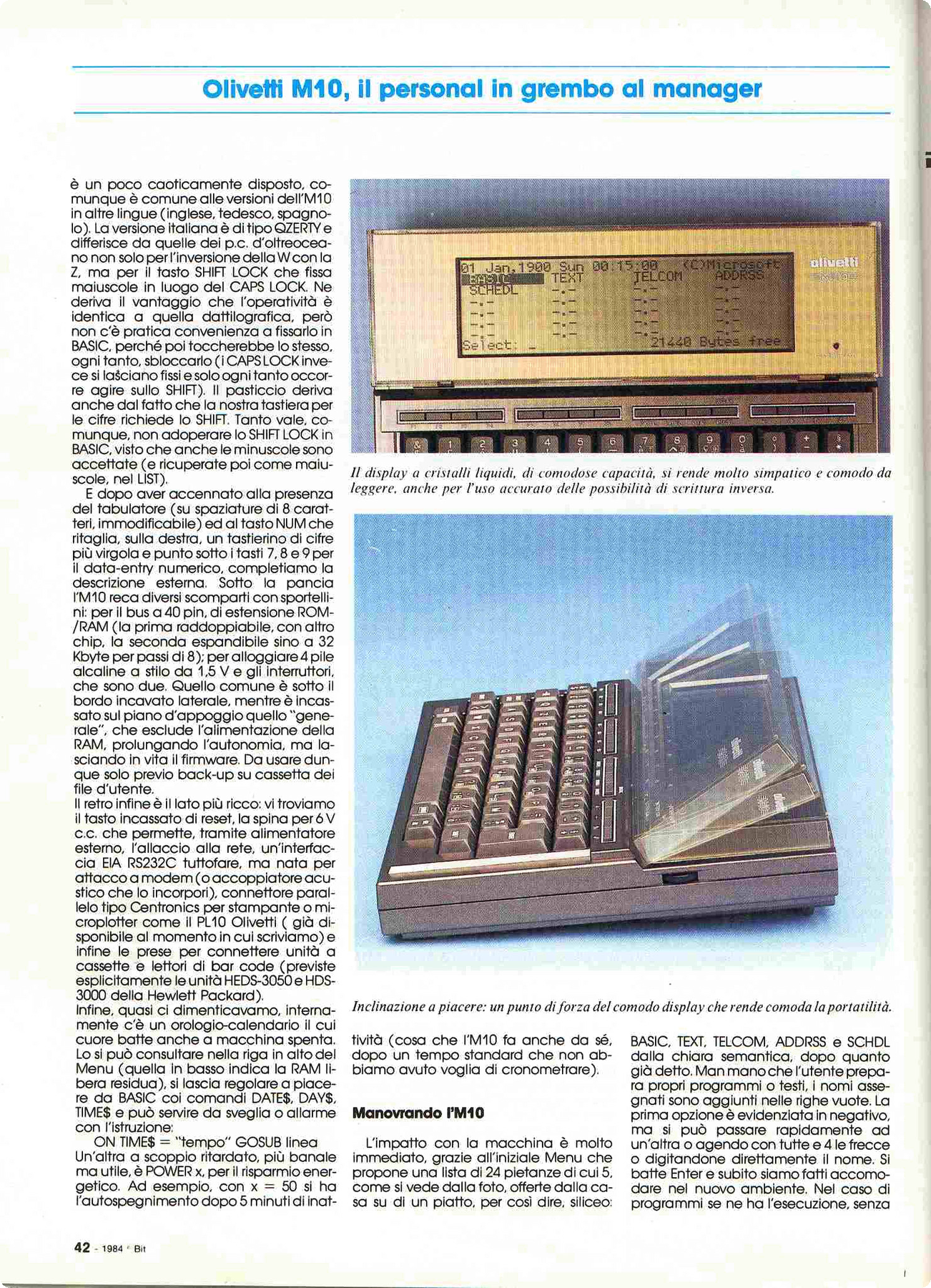 Olivetti M10 — archivio fotografico, foto 7