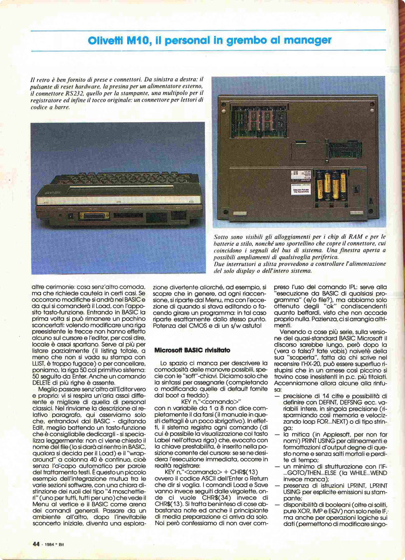 Olivetti M10 — archivio fotografico, foto 8